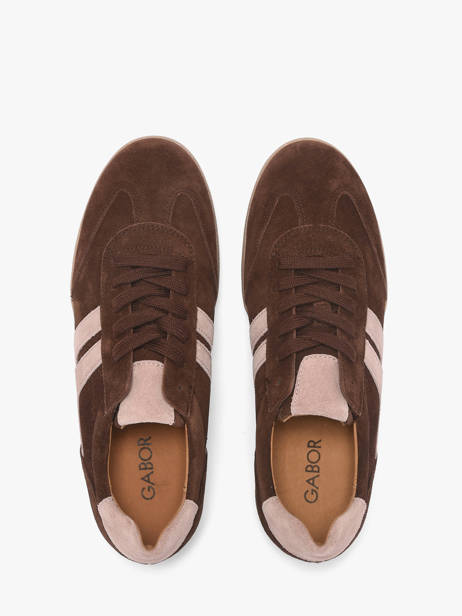 Sneakers In Leather Gabor Red accessoires 5 other view 3