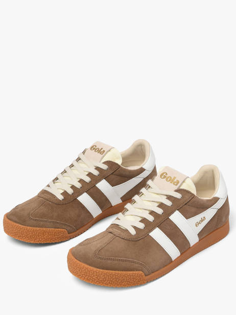 Sneakers In Leather Gola Brown accessoires CLB538FW other view 1
