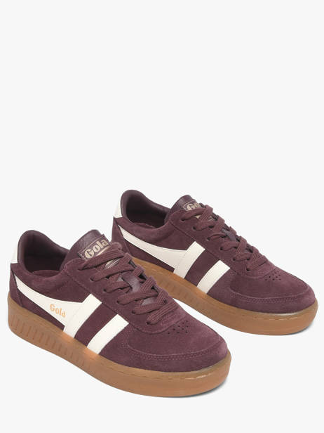 Sneakers In Leather Gola Red accessoires CLA589LC other view 1