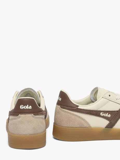 Sneakers In Leather Gola Gold accessoires CLB744HC other view 2