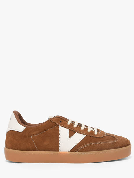 Sneakers Berlin En Cuir Victoria Marron women 1126218