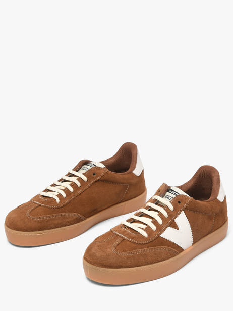Sneakers Berlin En Cuir Victoria Marron women 1126218 vue secondaire 1