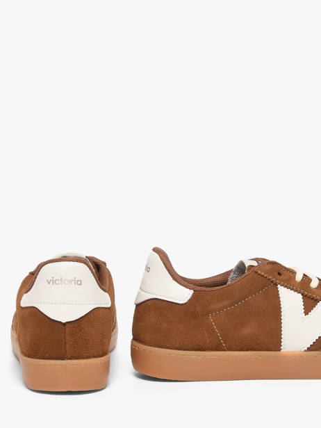Sneakers Berlin En Cuir Victoria Marron women 1126218 vue secondaire 2