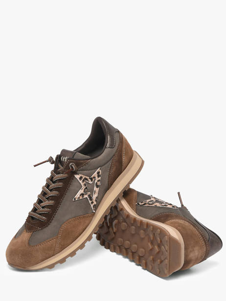 Sneakers Plateforme Cetti Marron women SRA vue secondaire 2