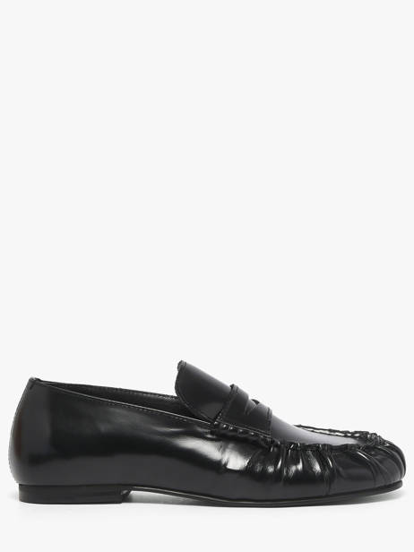 Moccasins Aven In Leather Alohas Black women 10113501
