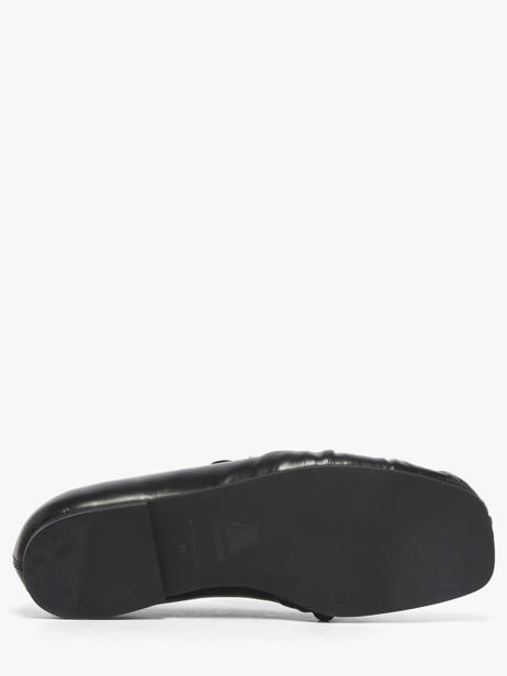 Moccasins Aven In Leather Alohas Black women 10113501 other view 4