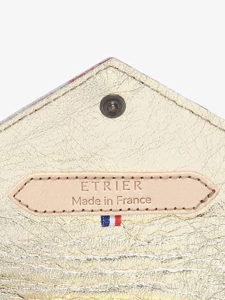 Coin Purse Agnes Leather Etrier Brown agnes EAGN5018 other view 1