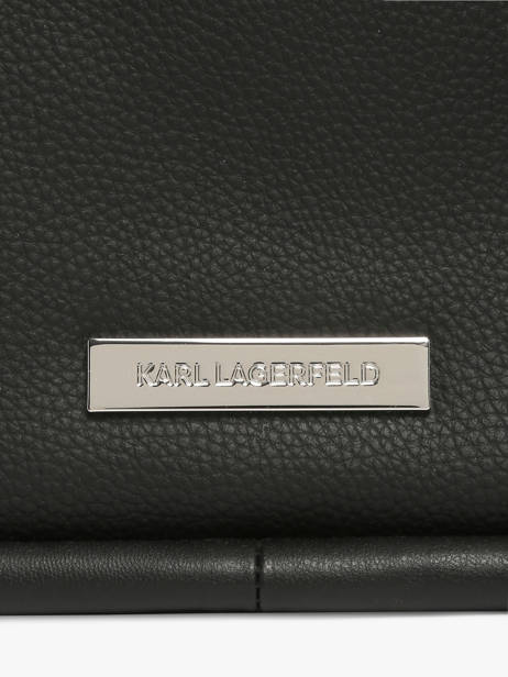 Cabas K Ikon Polyester Karl lagerfeld Noir k ikon B3W30116 vue secondaire 3