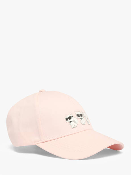 Casquette Karl lagerfeld Rose k ikon B3W33027 vue secondaire 1