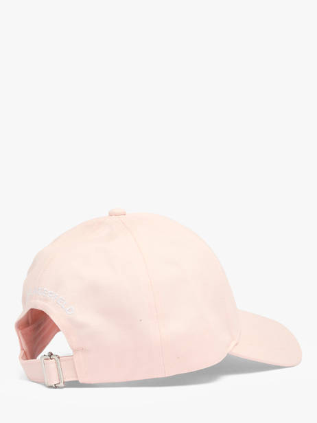 Casquette Karl lagerfeld Rose k ikon B3W33027 vue secondaire 2