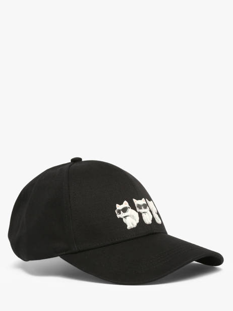 Casquette Karl lagerfeld Noir k ikon B3W33030 vue secondaire 1
