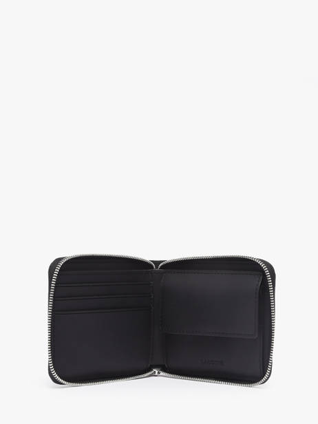 Portefeuille Lacoste Noir the blend NH4005LX vue secondaire 1