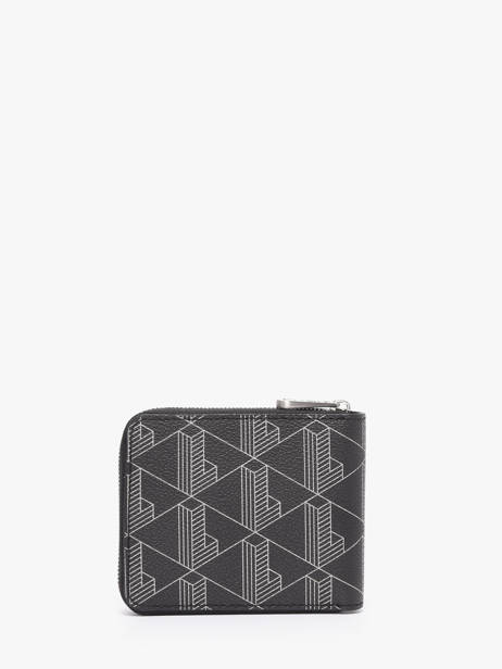 Portefeuille Lacoste Noir the blend NH4005LX vue secondaire 2