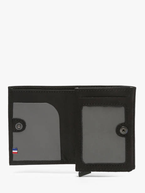 Card Holder Leather Etrier Black oil EOIL5020 other view 2