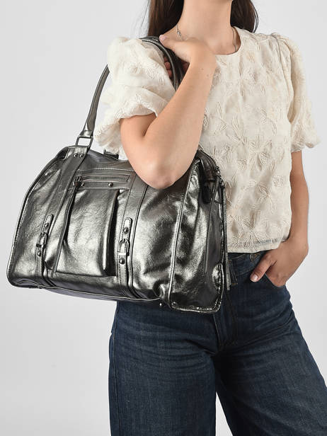 Sac Porté épaule A4 Gallantry Argent format a4 5B vue secondaire 1