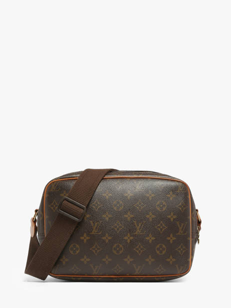 Sac Bandoulière D'occasion Louis Vuitton Reporter Pm Monogrammé Louis vuitton Marron second life P31VK450 vue secondaire 7