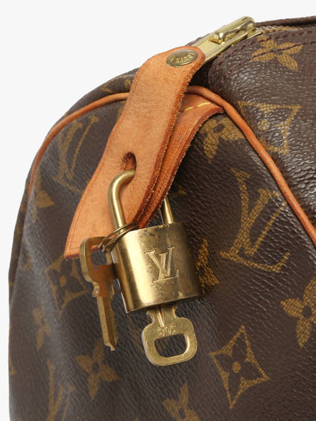 Satchel Second Life Louis vuitton Brown second life M41522 other view 4