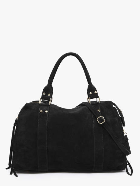 Sac Porté épaule A4 Velvet Milano Noir velvet VE24095O vue secondaire 3