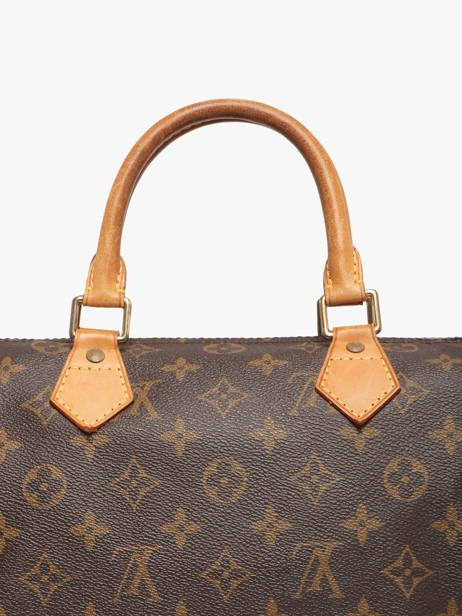 Satchel Second Life Louis vuitton Brown second life FKBJ5I0A other view 3