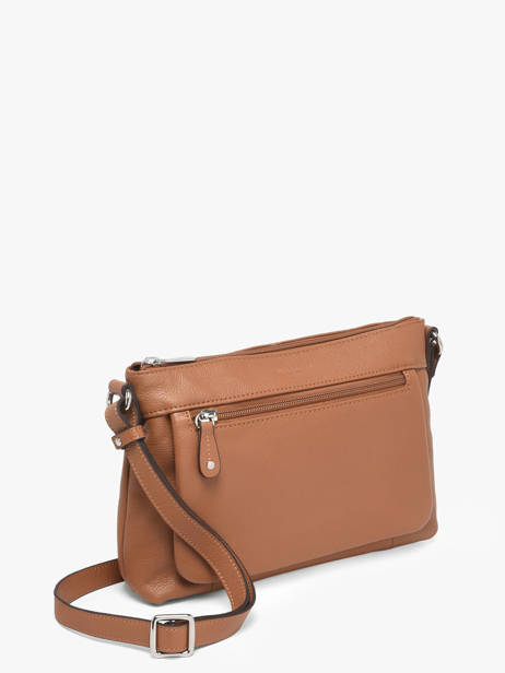 Sac Bandoulière Confort Cuir Hexagona Marron confort 464778 vue secondaire 1
