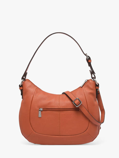 Hobo Bag Confort Leather Hexagona Orange confort 464779 other view 3