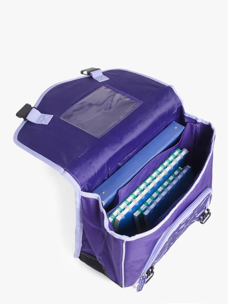 Cartable à Roulettes 2 Compartiments K-pop demon hunters Violet huntrix 26AJ203O vue secondaire 3