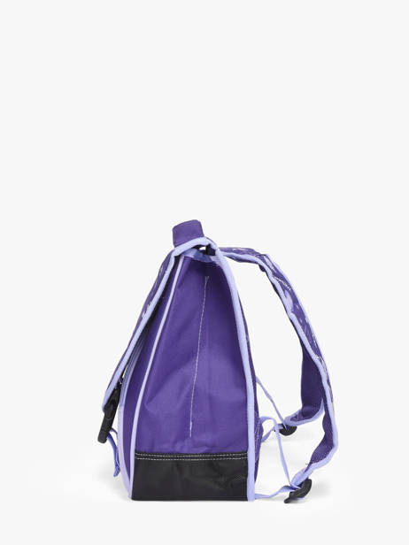 Cartable 2 Compartiments K-pop demon hunters Violet huntrix 26AJ203A vue secondaire 2