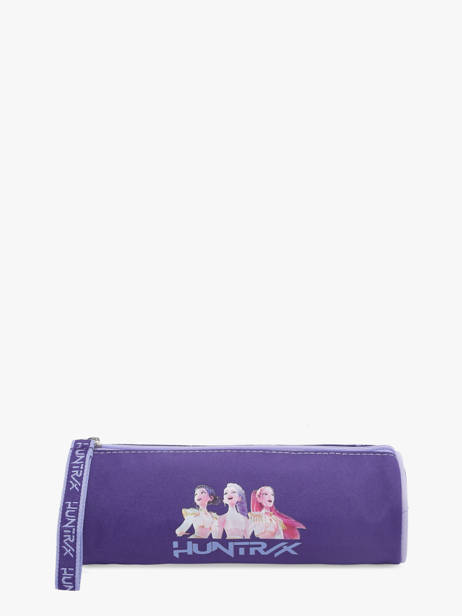Trousse 1 Compartiment K-pop demon hunters Violet huntrix 26AJ207P