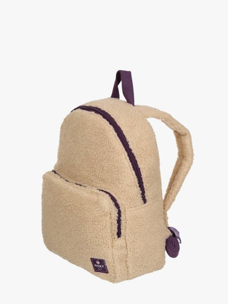 Sac à Dos 1 Compartiment Roxy Beige back to school RJBP5053 vue secondaire 2