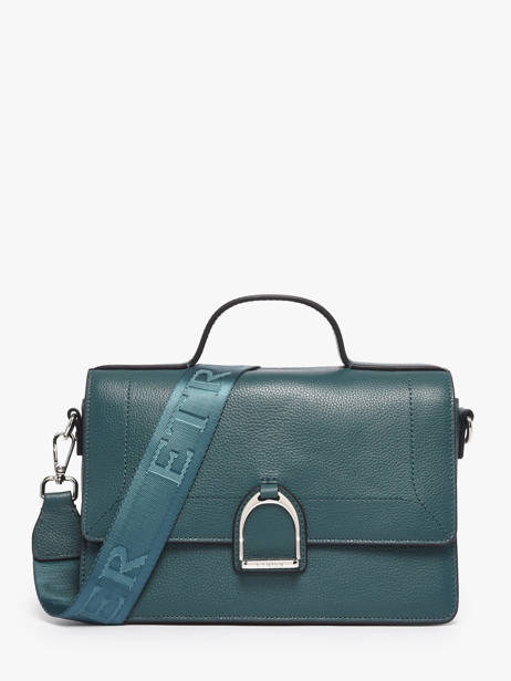 Medium Leather Altesse Crossbody Bag Etrier Blue altesse EALT048M