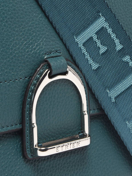 Medium Leather Altesse Crossbody Bag Etrier Blue altesse EALT048M other view 4