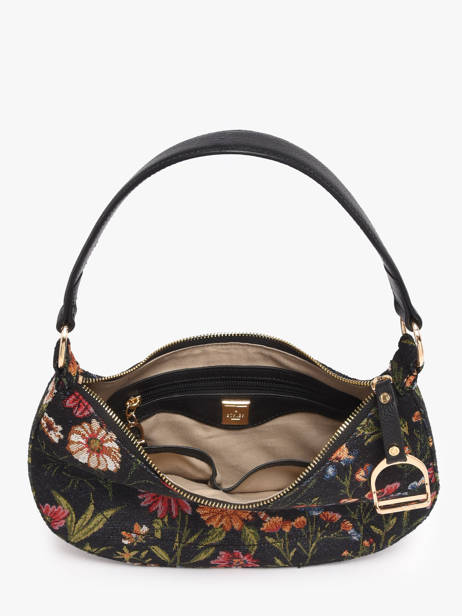 Sac Porté épaule Altesse Jacquard Etrier Noir altesse jacquard EALJ017M vue secondaire 5