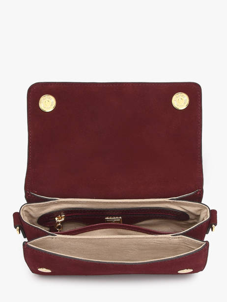 Sac Bandoulière S Altesse Suede Etrier Violet altesse suede EASU048S vue secondaire 5