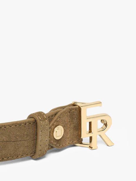 Ceinture Etrier Marron equestre croco EEQC414C vue secondaire 2
