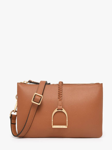 Sac Bandoulière Torsade Cuir Etrier Marron torsade ETOS0142
