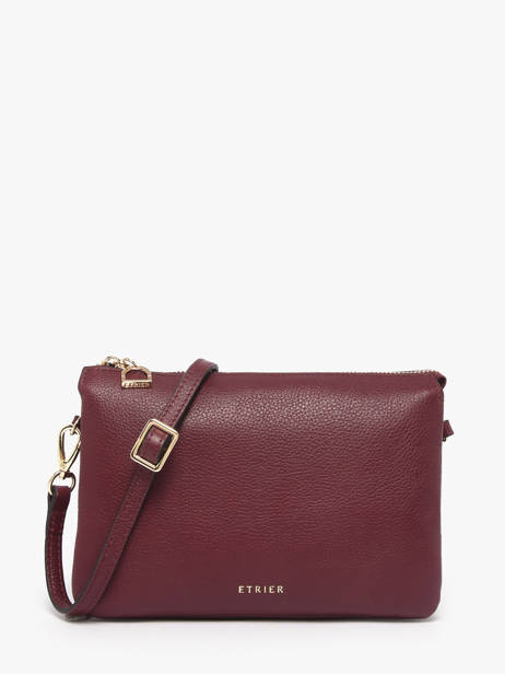 Sac Bandoulière Tradition Cuir Etrier Violet tradition ETRA0143