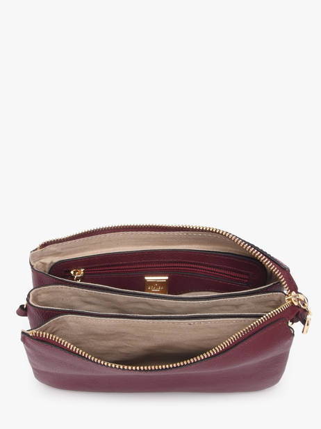 Sac Bandoulière Tradition Cuir Etrier Violet tradition ETRA0143 vue secondaire 4