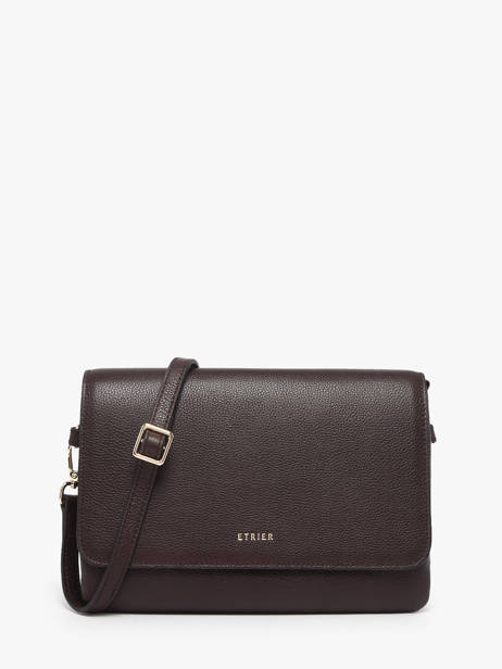 Shoulder Bag M Tradition Leather Etrier Brown tradition ETRA207M