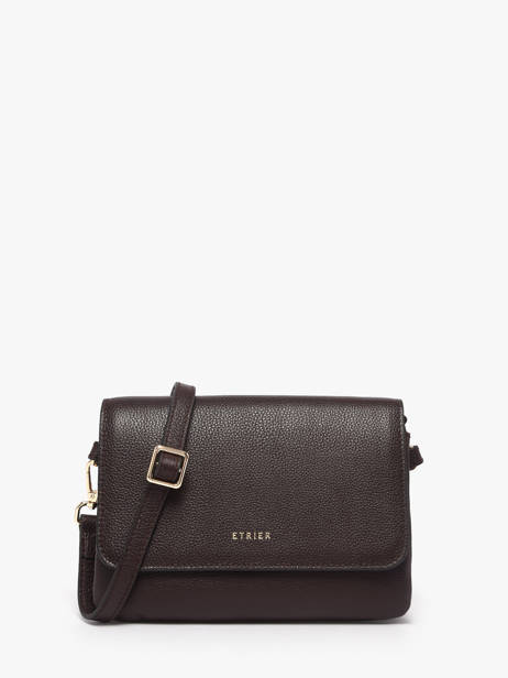 Shoulder Bag S Tradition Leather Etrier Brown tradition ETRA207S
