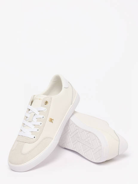Sneakers En Cuir Tommy hilfiger Blanc women 9391YBL vue secondaire 2