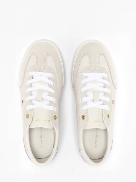 Sneakers En Cuir Tommy hilfiger Blanc women 9391YBL vue secondaire 3