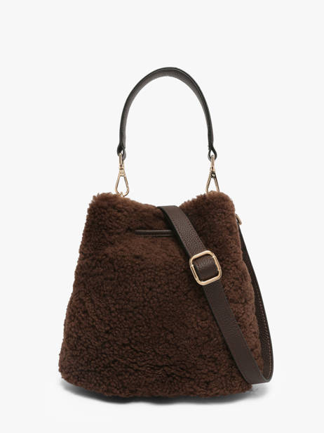 Sac Bandoulière Amboise Etrier Marron amboise EAMB218S vue secondaire 4