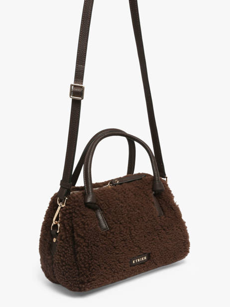 Sac Bandoulière Amboise Etrier Marron amboise EAMB220S vue secondaire 1