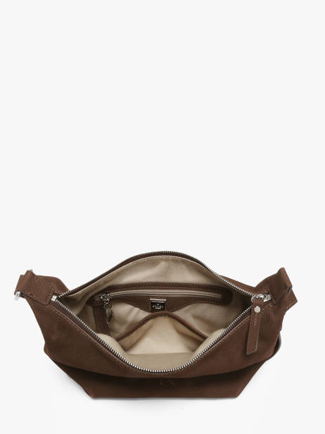 Sac Bandoulière Cavalier Nubuck Etrier Marron cavalier nubuck ECAN228M vue secondaire 3
