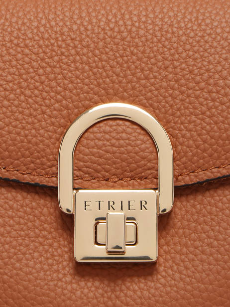 Sac Bandoulière Equestre Cuir Etrier Marron equestre EEQT212M vue secondaire 3