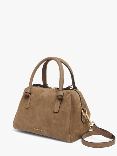 Sac Porté Main Sienne Etrier Marron sienne ESIN220S vue secondaire 1