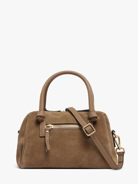 Sac Porté Main Sienne Etrier Marron sienne ESIN220S vue secondaire 4
