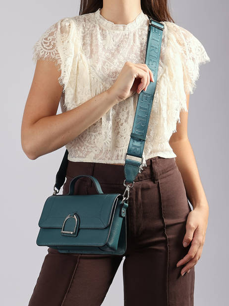 Small Leather Altesse Crossbody Bag Etrier Blue altesse EALT048S other view 1