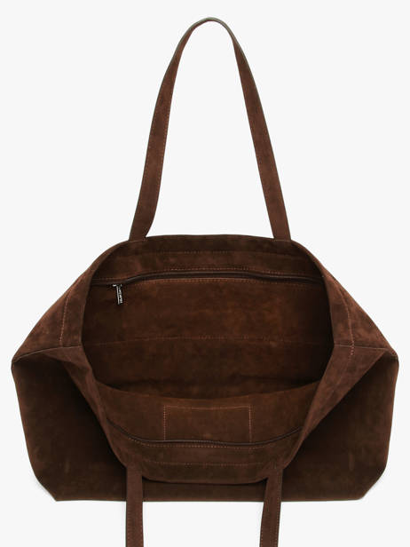 Sac Porté épaule Suedine Kba Polyester Lancaster Marron suedine kba 63 vue secondaire 2