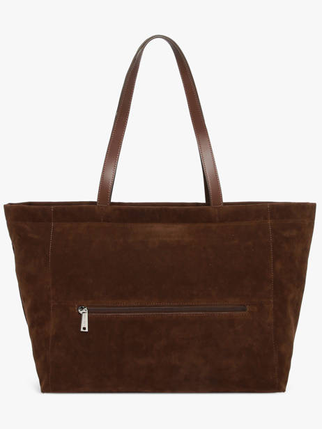 Sac Porté épaule Suedine Kba Polyester Lancaster Marron suedine kba 63 vue secondaire 3